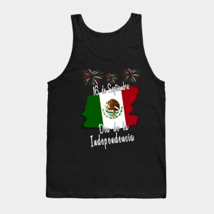 16 de Septiembre Dia de la Independencia Tank Top